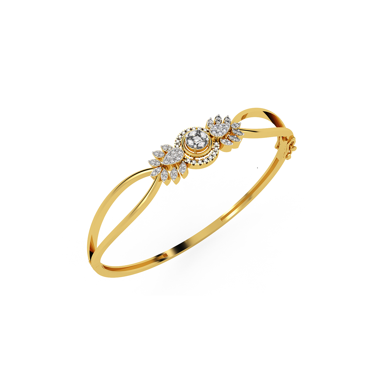 Scattered Diamond Bracelet - Gilded by G.St