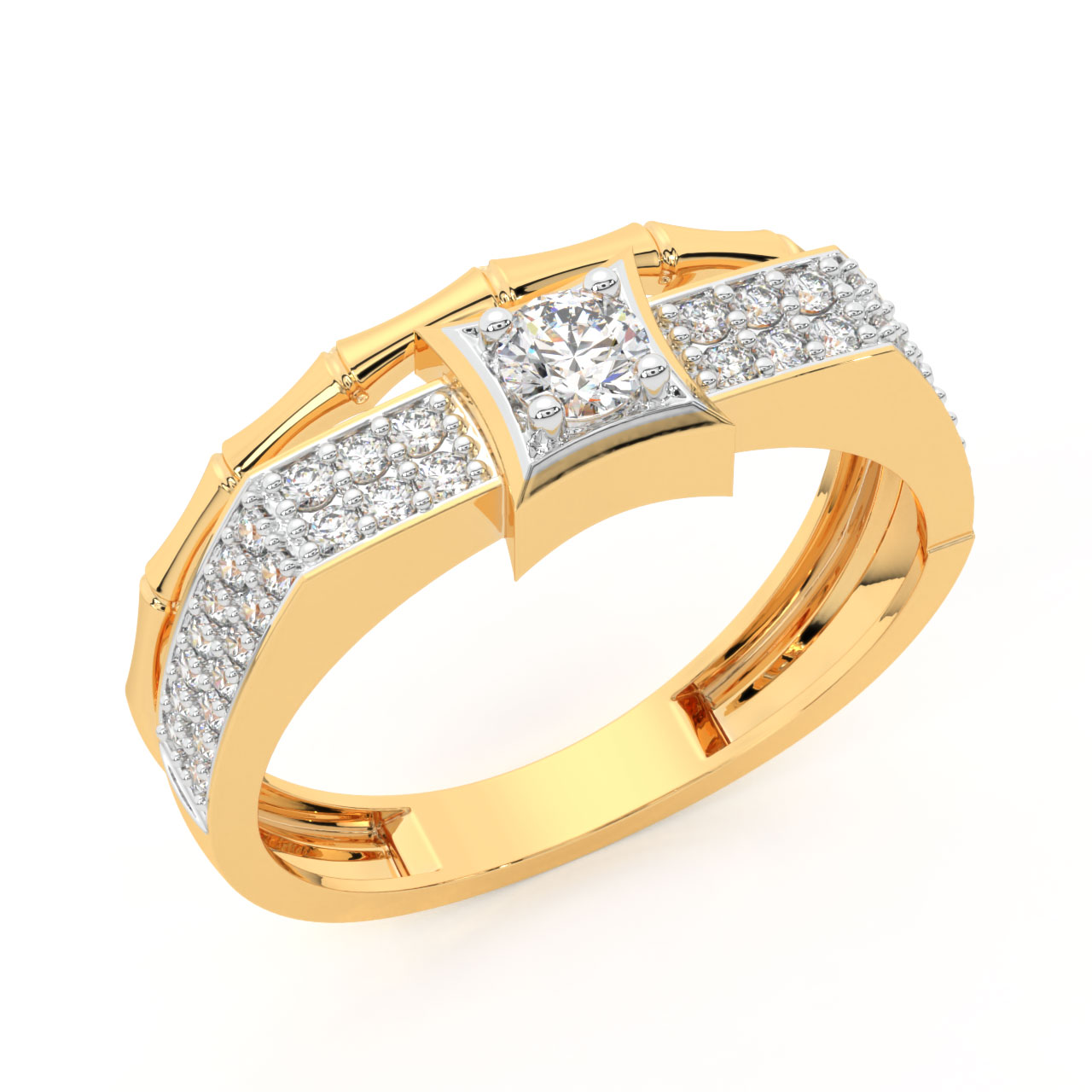 Luxury Simulated 18K Gold Diamond Engagement Ring For Men And Boys Mens  Fine Jewelry Rings In 925 Silver, Sizes 7 12 From Fashion7house, $10.27 |  DHgate.Com