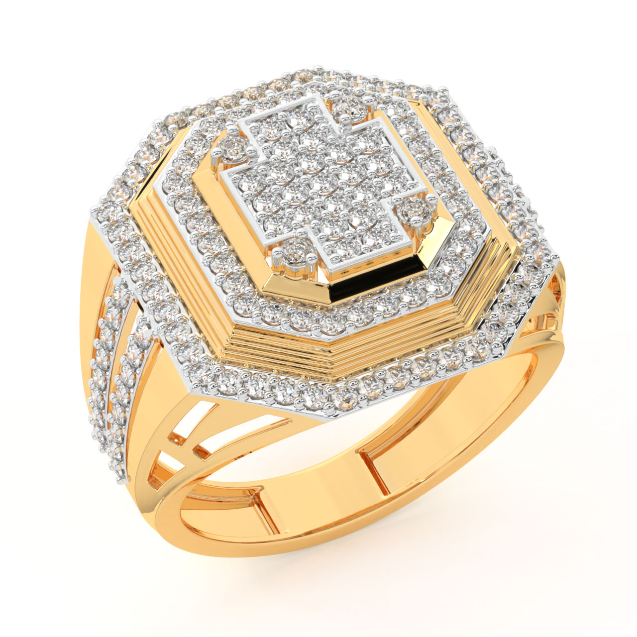 Buy MALABAR GOLD AND DIAMONDS Mens Gold Ring FRANDZ0004 Size 22 | Shoppers  Stop