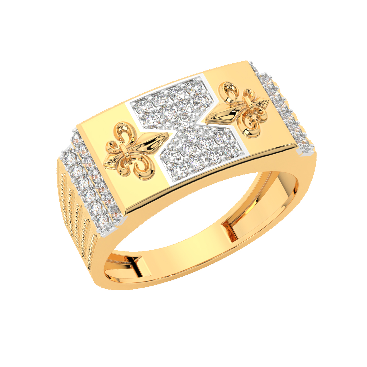 Buy Wave Split Shank Diamond Ring: Modern & Unique Design in 14K Gold  Online | Madanji Meghraj