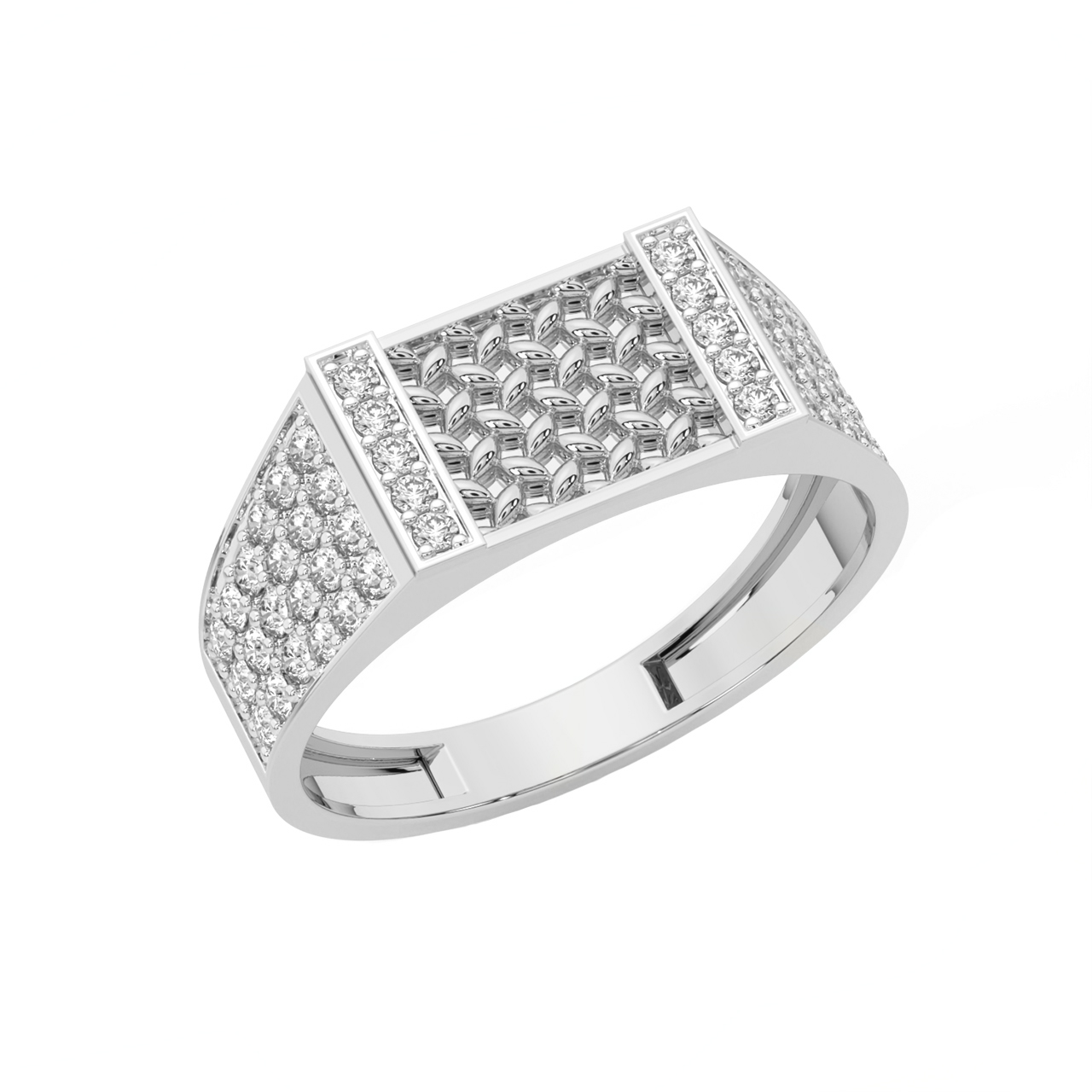 Buy Tyee Round Diamond Engagement Ring For Men Online