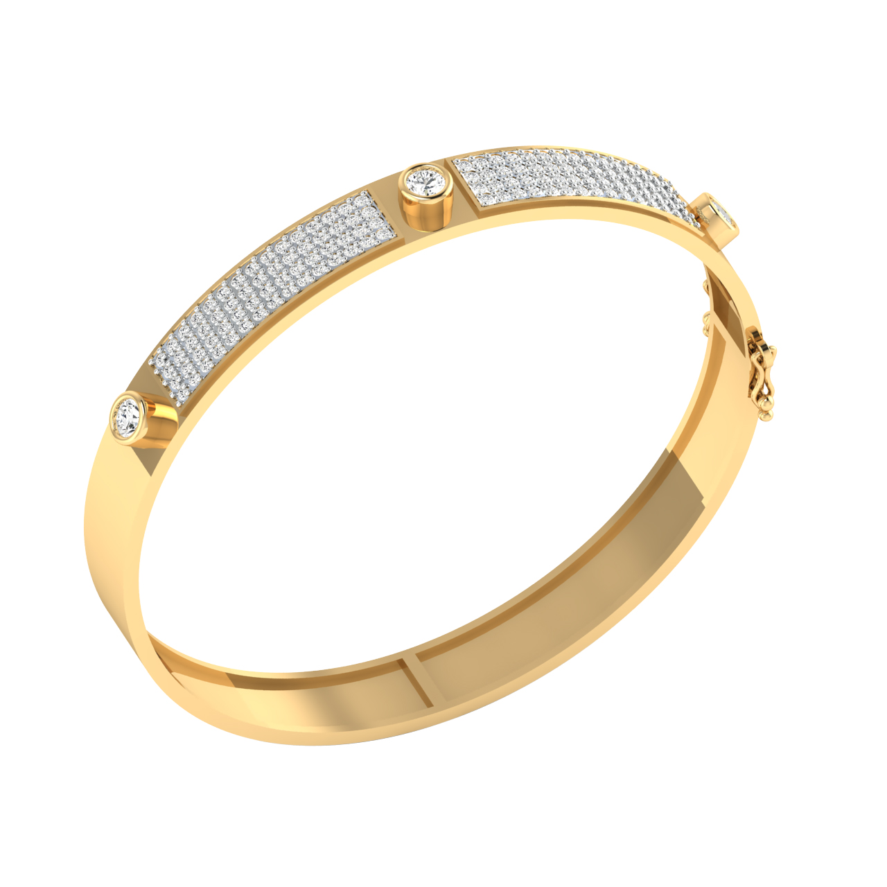 White Gold Ruby and Diamond Bracelet l Uneek - 002-240-2000102