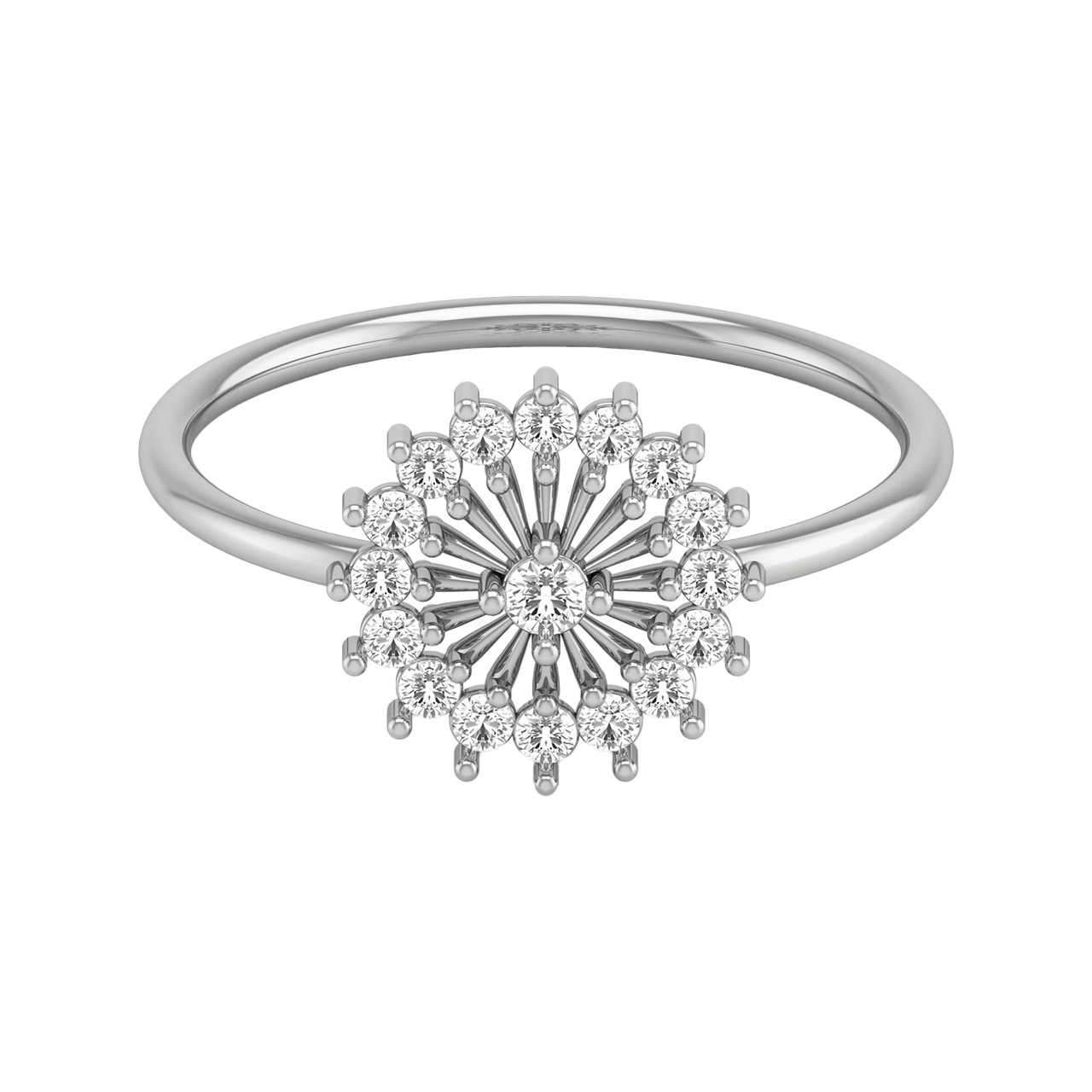 Designer Diamond Cocktail ring in Platinum for Women JL PT R 009